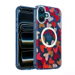 Onegif Apple İphone 16 Desina Magsafe Kapak - Desen 6-1