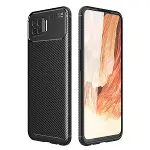 Oppo A73 Kılıf Auto Focus Karbon Kapak - Siyah-1