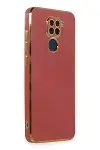 Xiao Red Note 9 Kılıf Volet Silikon - Kırmızı-2