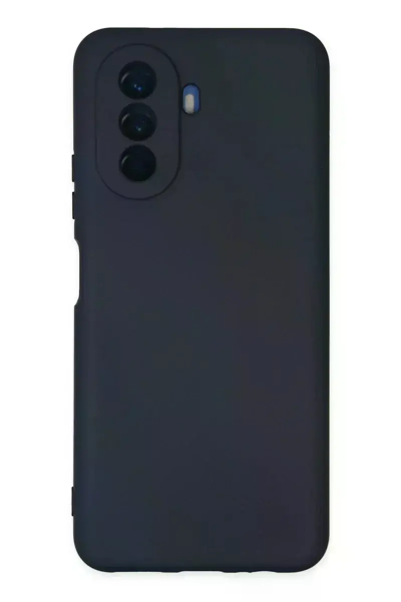 Huawei Nova Y70 Kılıf Nano içi Kadife Silikon - Lacivert