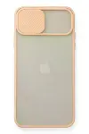Apple iPhone 11 Pro Max Kılıf Palm Buzlu Kamera Sürgülü Silikon - Pembe-2