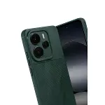 Xiao Note 14 5g Auto Focus Karbon Kapak - Koyu Yeşil-2