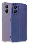 Oppo A38 Kılıf Auto Focus Kapak - Lacivert-3