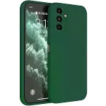 Samsung Galaxy S23 FE Kılıf First Silikon - Koyu Yeşil-2