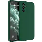 Samsung Galaxy S23 FE Kılıf First Silikon - Koyu Yeşil-3