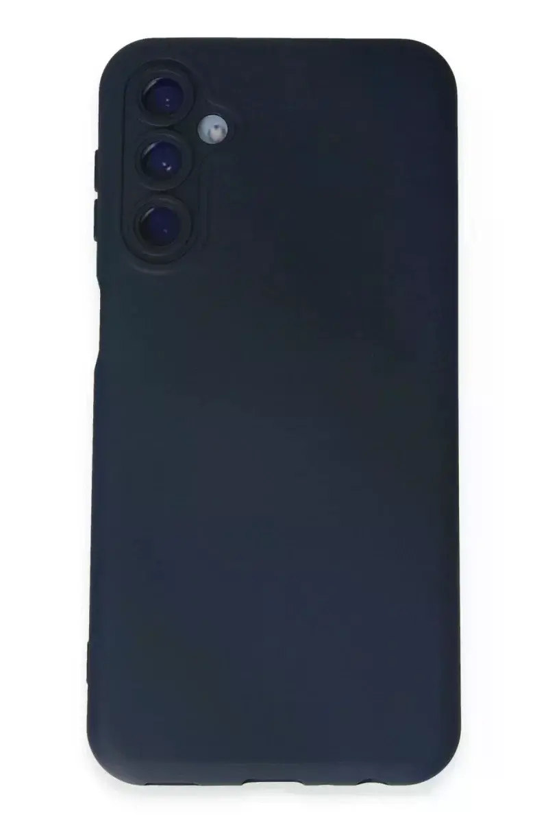 Samsung Galaxy M34 5G Kılıf Nano içi Kadife Silikon - Lacivert