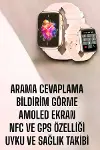 Akıllı Saat Kadınlara Uyku Ve Sağlık Takibi Yapabilen Bileklik Hediyeli-4