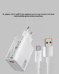 120W Hızlı Şarj Başlığı Ultra Güçlü Type-C Adaptör Kablo Dahil-3