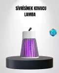 2000 mAh Şarjlı Sivrisinek Kovucu Lamba – Kimyasalsız, Güvenli ve Taşınabilir-1