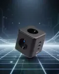 Elektronik Cihazlar İçin Akım Korumalı 3 Prizli USB’li Küp Priz-1