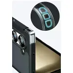 Samsung Galaxy Z Fold 5 Kılıf Blur Fold Kapak - Mat Siyah-3