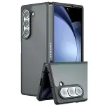 Samsung Galaxy Z Fold 5 Kılıf Blur Fold Kapak - Mat Siyah-1