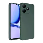Realme C61 Kılıf First Silikon - Koyu Yeşil-2