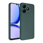 Realme C61 Kılıf First Silikon - Koyu Yeşil-3