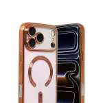 Apple İphone 17 Pro Max Kross Magneticsafe Kapak - Turuncu-2