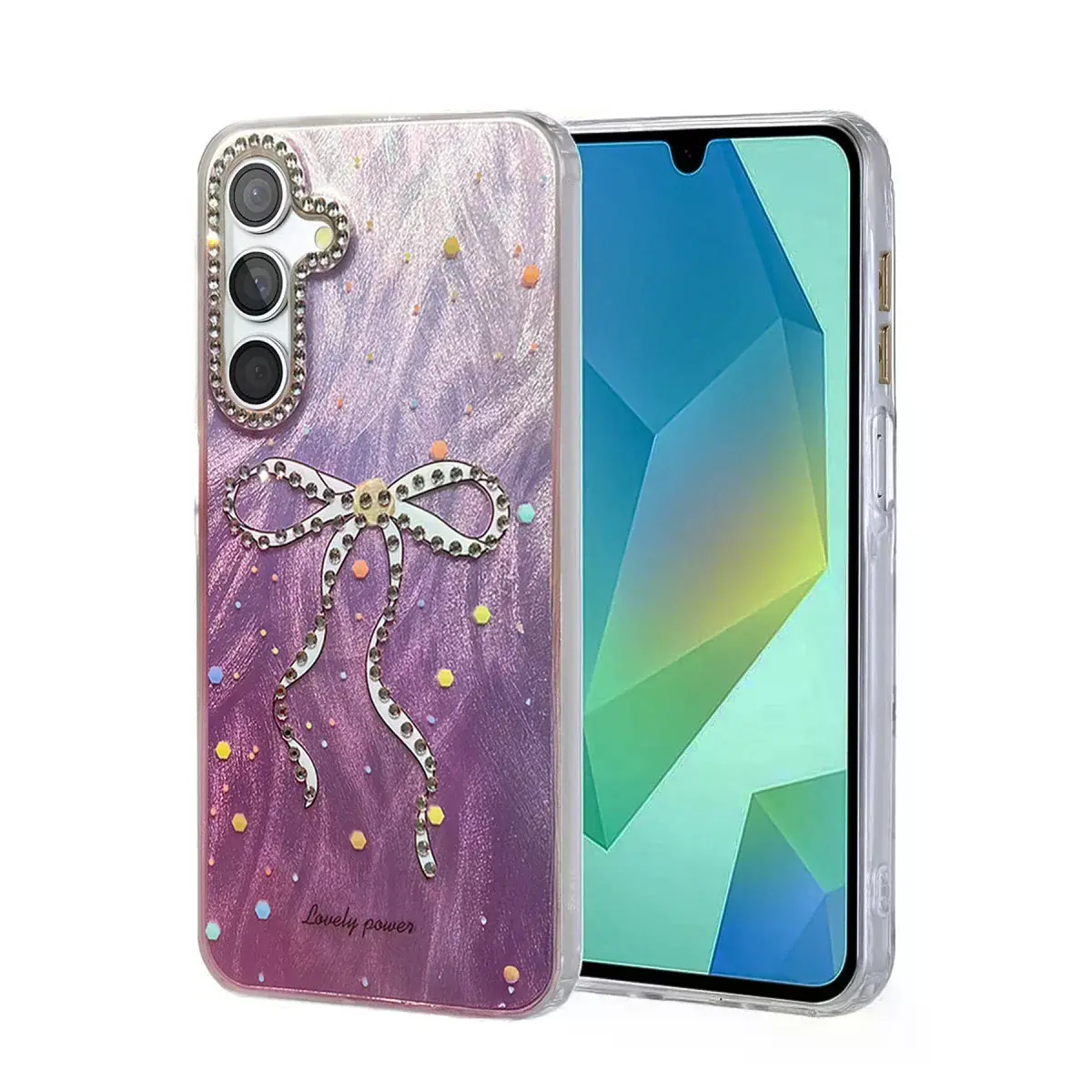 Samsung Galaxy A25 5g Kılıf Blade Aynalı Desenli Kapak - Desen 1