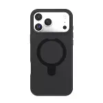 Apple İphone 17 Pro Max Regal Magsafe Standlı Kapak - Siyah-2