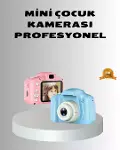 8MP Mini Çocuk Fotoğraf Makinesi – Pembe Ses Kaydı Özellikli-1