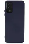 General Mobile GM 23 Kılıf First Silikon - Lacivert-1