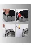 Metal Küllük Çakmaklı Masa Üstü Şık Tasarım-3