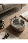 Metal Küllük Çakmaklı Masa Üstü Şık Tasarım-1