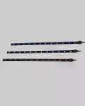 LED Yağmur Işığı Seti 10 Adet Meteor Çubuk Aydınlatma-3