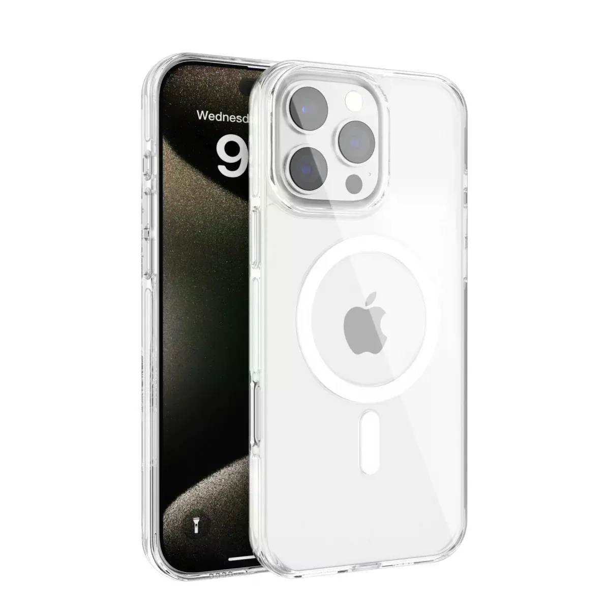 Joko Apple İphone 16 Pro Gleam Pc Sert Magsafe Kılıf - Şeffaf