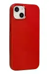 Apple iPhone 14 Plus Kılıf Asya Deri Silikon - Kırmızı-2