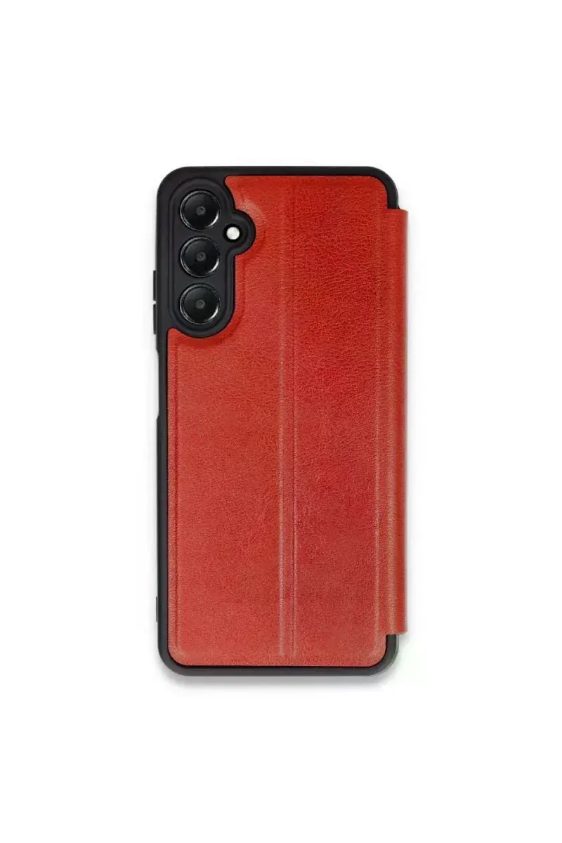 Samsung Galaxy S24 FE Kılıf Flip Cover - Kırmızı