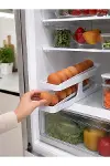 Buzdolabı Yumurta Düzenleyici İki Katlı Kayar Raylı Yumurta Organizeri-2