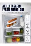 Buzdolabı Yumurta Düzenleyici İki Katlı Kayar Raylı Yumurta Organizeri-1