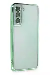 Samsung Galaxy S21 FE Kılıf Razer Lensli Silikon - Yeşil-2