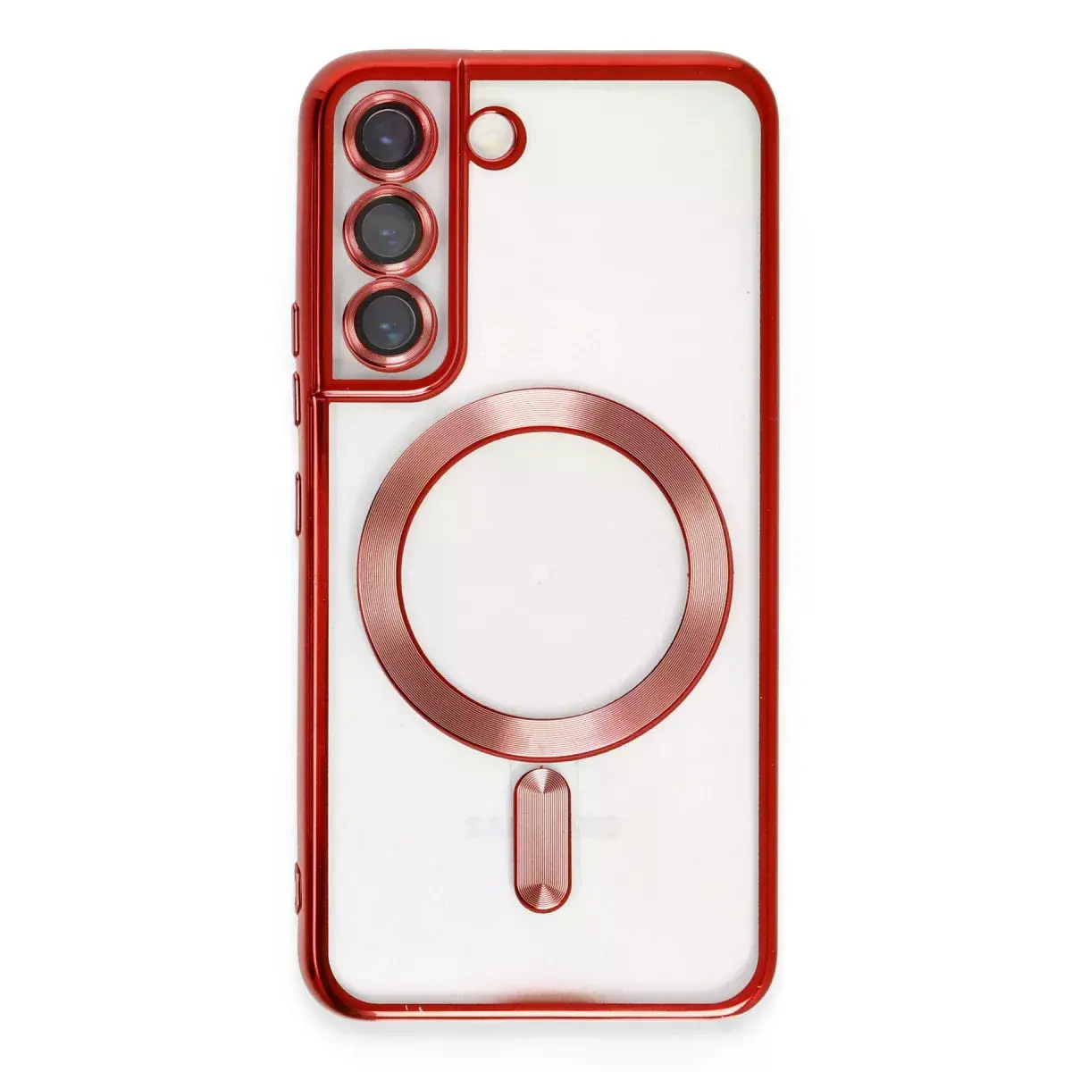 Samsung Galaxy S22 Kılıf Kross Magneticsafe Kapak - Kırmızı