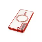 Samsung Galaxy S22 Kılıf Kross Magneticsafe Kapak - Kırmızı-3