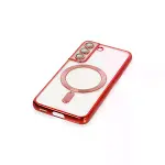 Samsung Galaxy S22 Kılıf Kross Magneticsafe Kapak - Kırmızı-4