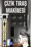 Çizik Tıraş Makinesi Şarjlı Paslanmaz Çelik Bıçaklı Uzun Ömürlü-2