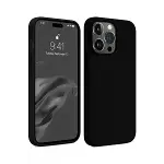 Apple iPhone 15 Pro Kılıf First Silikon - Siyah-2