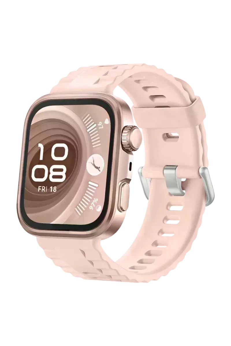 Huawei Fit 4 Nova Silikon Kordon - Pembe