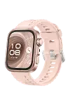 Huawei Fit 4 Nova Silikon Kordon - Pembe-1
