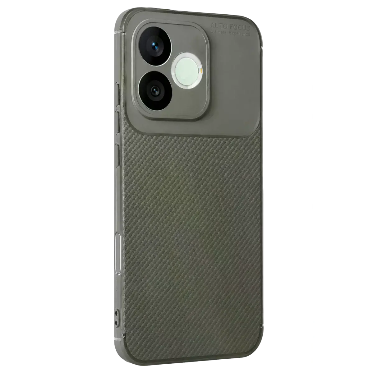 Huawei Honor 600 Lite Auto Focus Karbon Kapak - Gri