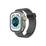 Apple Watch 38mm Kr412 Elegance Stylısh Kordon (saat Değildir) - Füme-1