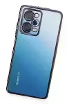 Xiao Red Note 12 Pro 5G Kılıf Razer Lensli Silikon - Mor-3