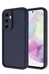 Samsung Galaxy A56 Kılıf Viera Silikon - Lacivert-1
