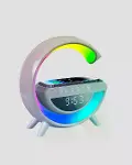15W Hızlı Şarj Destekli LED Atmosfer Işığı ve Alarm Fonksiyonlu Lamba-2