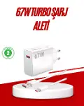 67 Watt Type C Hızlı Şarj Cihazı Huawei P30 P40 Mate 20 Pro Uyumlu-1