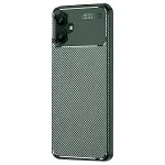 Samsung Galaxy A06 Kılıf Auto Focus Karbon Kapak - Koyu Yeşil-2
