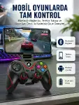 Kablosuz Oyun Kolu Bluetooth Joystick Gamepad Android Uyumlu-1