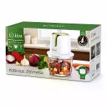 Usb To Type-c Şarjlı Mini 3 Bıçaklı Gold Blender Rondo Gıda Doğrayıcı 1.2LT=MİKA Kristal Hazne KC-82-3