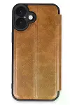 Apple iPhone 16 Kılıf Flip Cover - Taba-1
