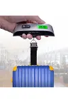 Dijital Işıklı Elektronik Askılı El Bagaj Tartısı Bavul Kantarı Seyahat Çantası 50kg-2